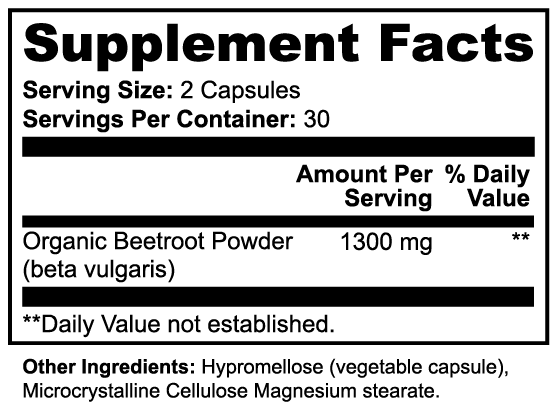 Celurx Flow Fuel Beetroot Capsules